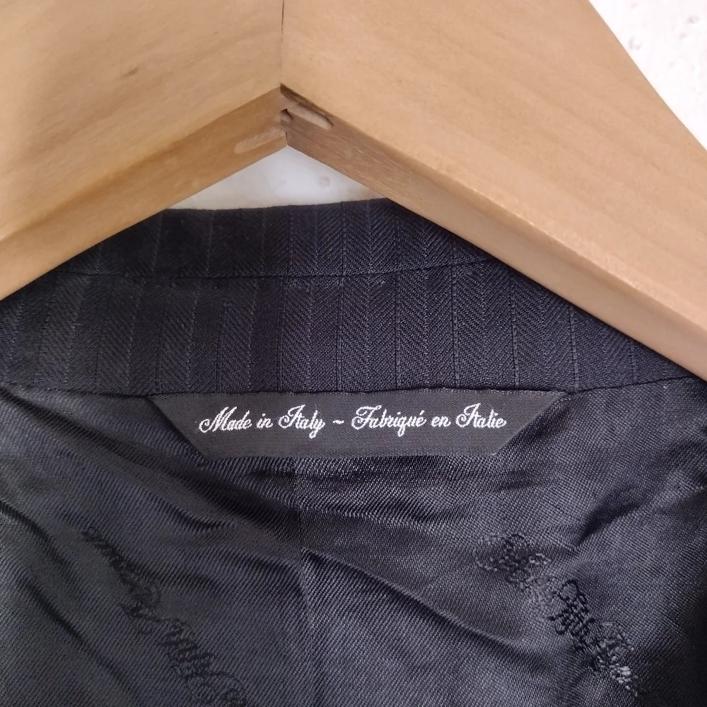 Ermenegildo Zegna Saks Fifth Avenue Classic Wool Office Sport Coat Blazer Sz 44R - Picture 14 of 16